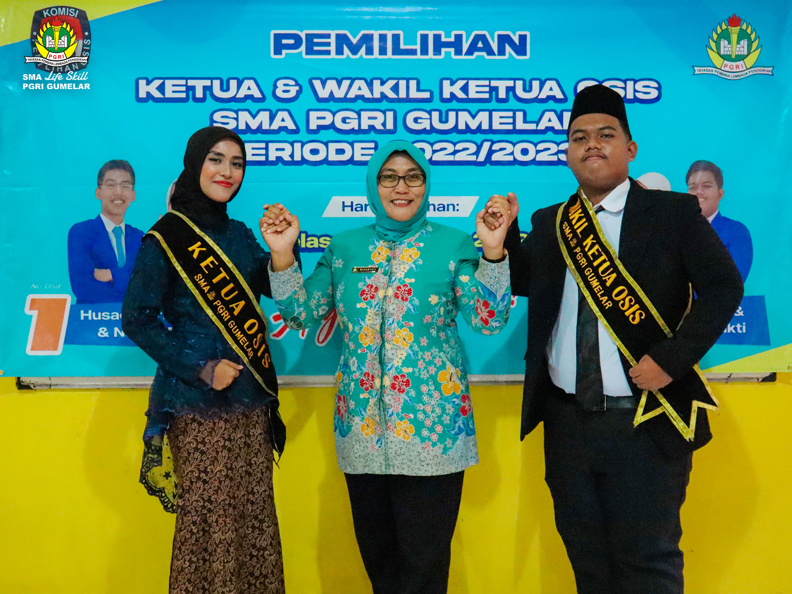 Pemilihan Ketua OSIS SMA PGRI Gumelar 2022/2023